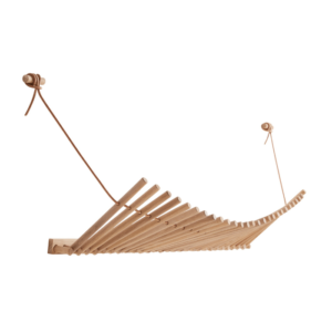 houten design wandkapstok