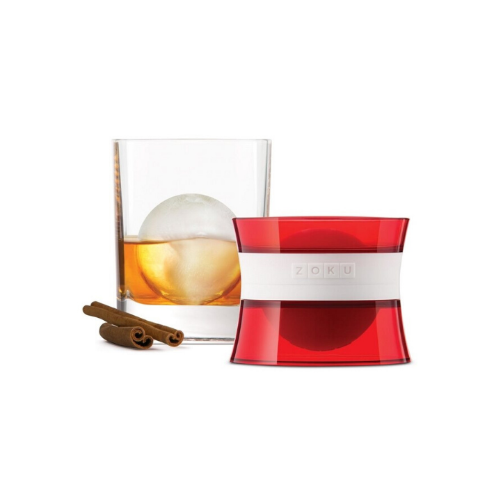 zolu ijsbalmaker rood voor cocktails