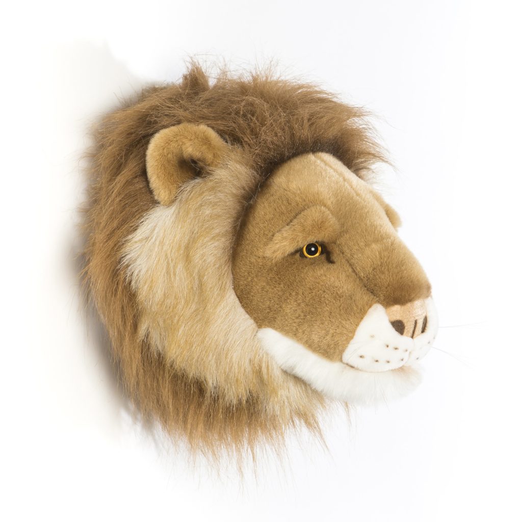Wild&Soft leeuwenkop wanddecoratie