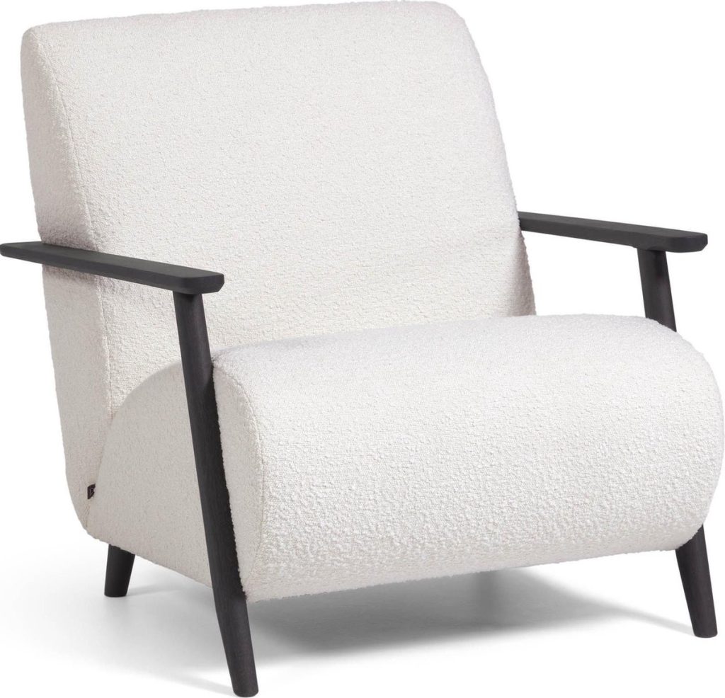 lente fauteuil Meghan van Kave Home